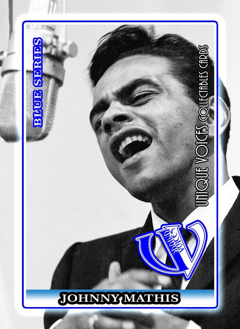 Johnny Mathis Blue Card